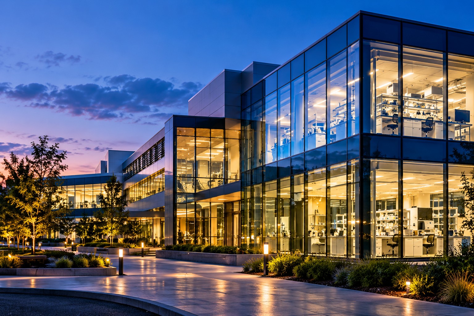 Industry research building